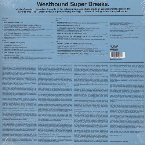 V.A. - Westbound Super Breaks Essential Funk, Soul And Jazz Samples And Breakbeats