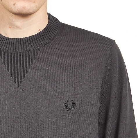 Fred Perry - V Insert Crew Neck Jumper