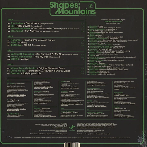 V.A. - Shapes: Mountains Green Vinyl Edition