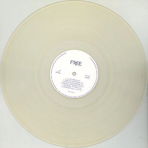 Free - S/T Clear Vinyl Edition