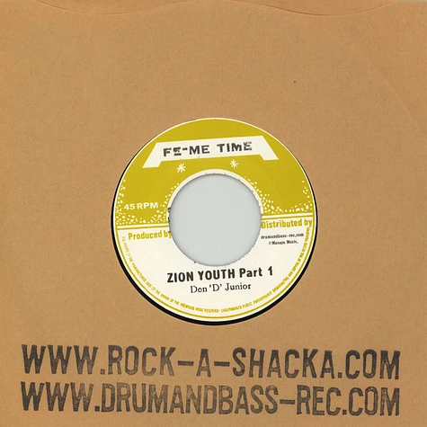 Don D Junior - Zion Youth Parts 1 & 2