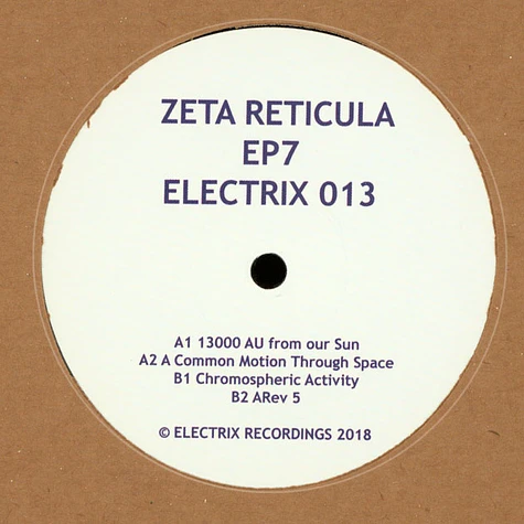 Zeta Reticula - EP7