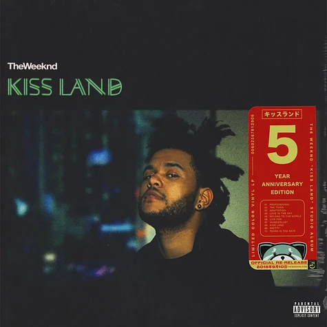 The Weeknd - Kiss Land Limited Transparent Vinyl Edition