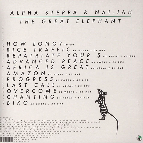 Alpha Steppa & Nai-Jah - The Great Elephant