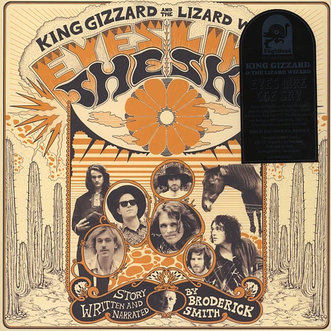 King Gizzard & The Lizard Wizard - Eyes Like The Sky Orange Vinyl Edition