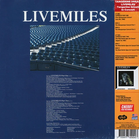 Tangerine Dream - Livemiles