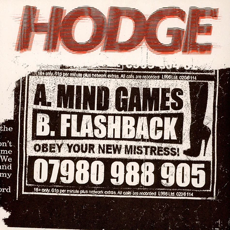 Hodge - Mind Games / Flashback