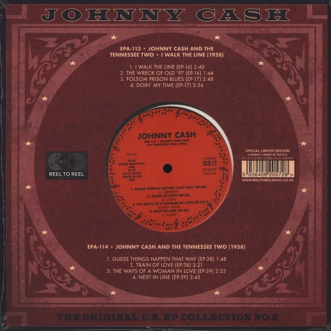 Johnny Cash - US EP Collection No. 2