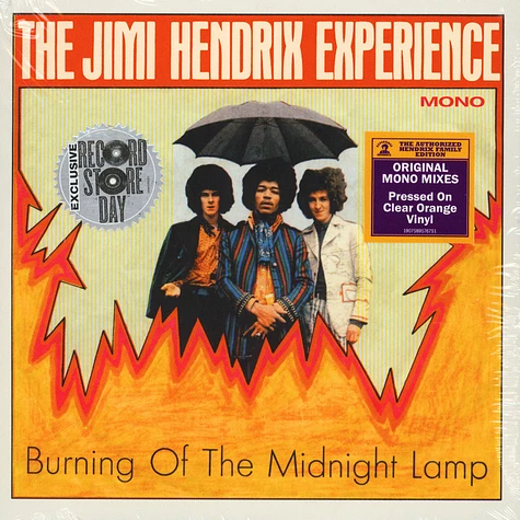 The Jimi Hendrix Experience - Burning Of The Midnight Lamp (Mono EP)
