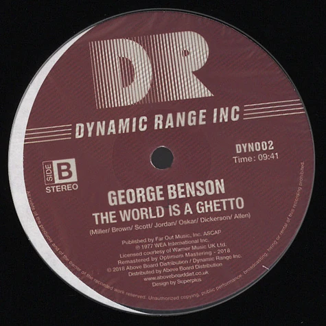 George Benson - The World Is A Ghetto