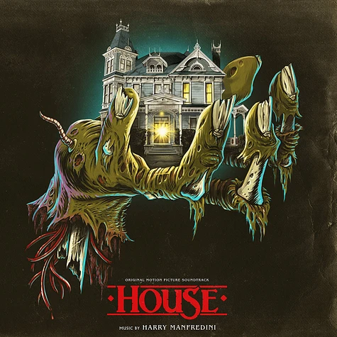 Harry Manfredini - OST House 1 & 2 Crystal Skull Blue Vinyl Colored Edition