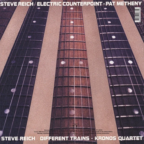 Steve Reich - Different Trains / Electric Counterpoint