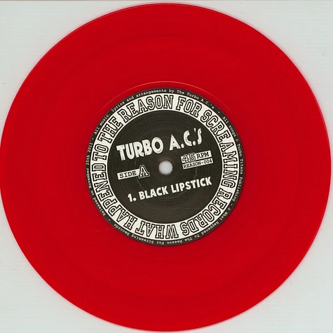 Turbo A.C.'s - Black Lipstick