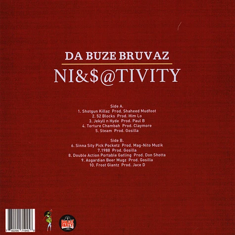 Da Buze Bruvaz - Ni&$@Tivity