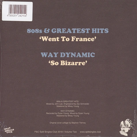 808s & Greatest Hits / Way Dynamic - Split Singles Club #6