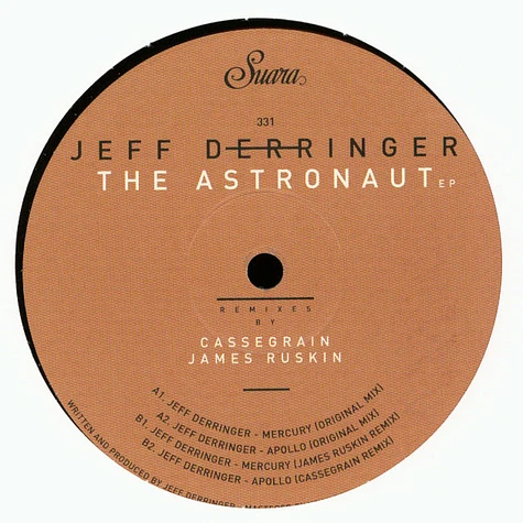 Jeff Derringer - The Astronaut EP