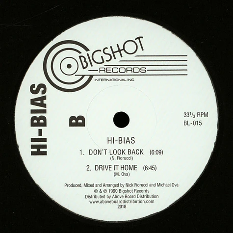 Hi-Bias - Hi-Bias EP
