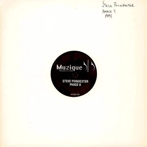 Steve Poindexter - Phase 2 EP