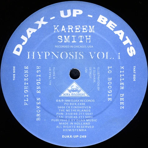Kareem Smith - Hypnosis Vol. 1