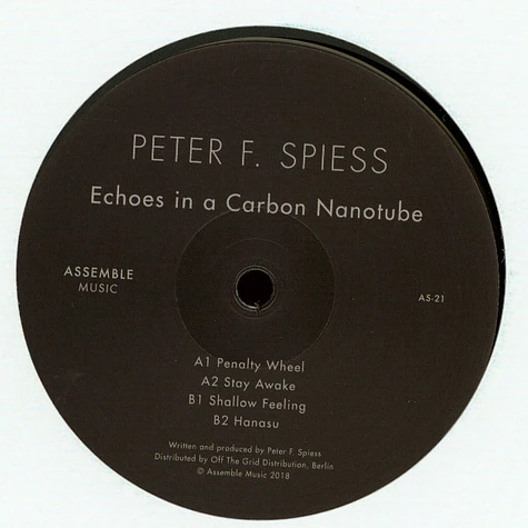Peter F. Spiess - Echoes In A Carbon Nanotube