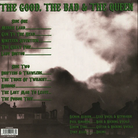 The Good, The Bad & The Queen (Damon Albarn, Paul Simonon of The Clash, Tony Allen and Simon Tong of The Verve) - Merrie Land Green Vinyl Edition