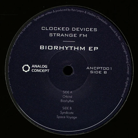 Clocked Devices & Strange Fm - Biorhythm EP