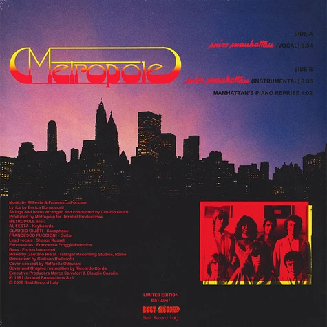 Metropole - Miss Manhattan