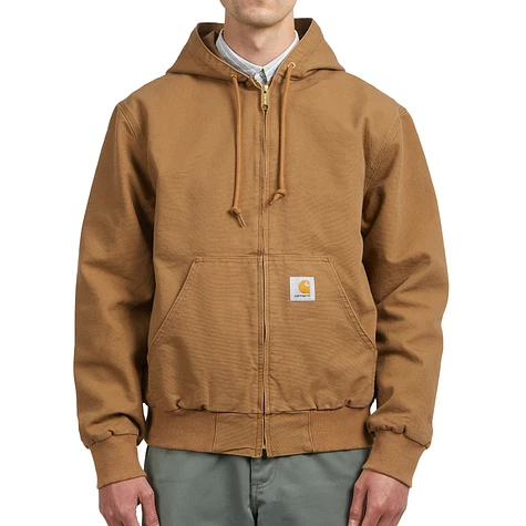 Chaqueta Carhartt Wip Active hamilton brown rinsed de hombre