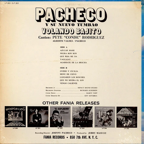 Johnny Pacheco - Volando Bajito