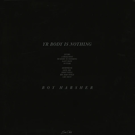 Boy Harsher - Yr Body Is Nothing Silver Vinyl Edition