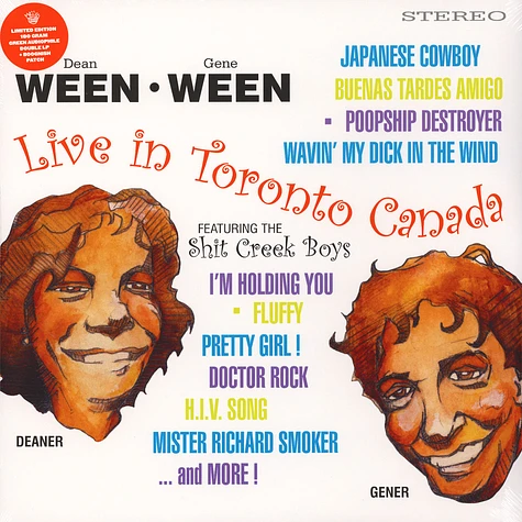 Ween - Live in Toronto Colored Vinyl Edition