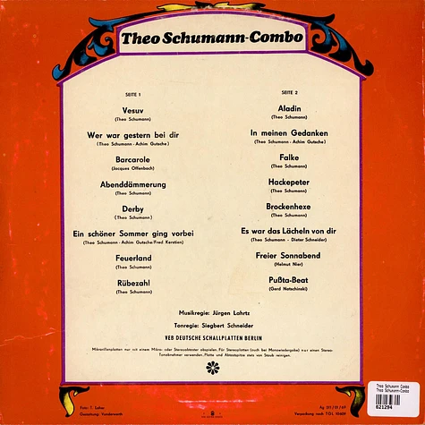 Theo Schumann Combo - Theo Schumann Combo