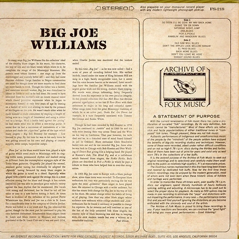 Big Joe Williams - Big Joe Williams