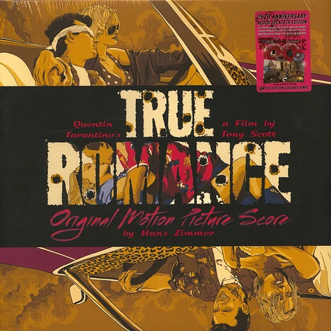 Hans Zimmer - OST True Romance Score Blood Splatter Vinyl Edition