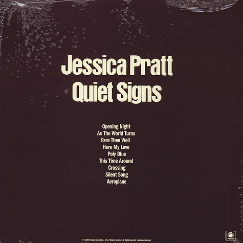 Jessica Pratt - Quiet Sings