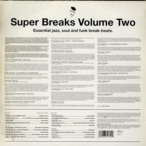 V.A. - Super Breaks. Essential Jazz, Soul And Funk Break-Beats. Volume Two