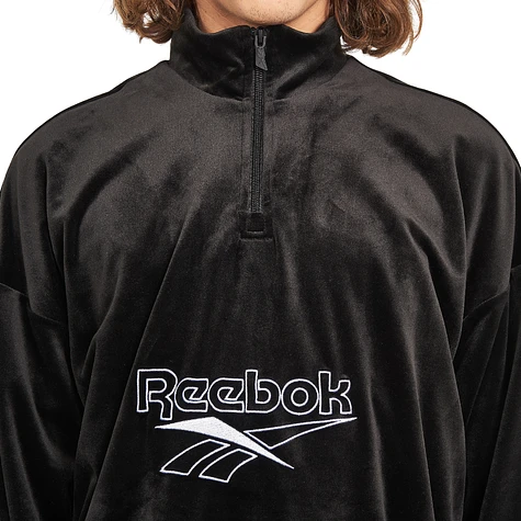 Reebok - Classic V Velour 1/2 Zip Sweater