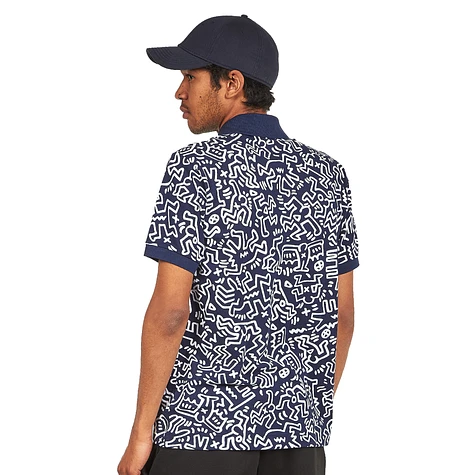 Lacoste x Keith Haring - Printed Single Mini Pique Polo