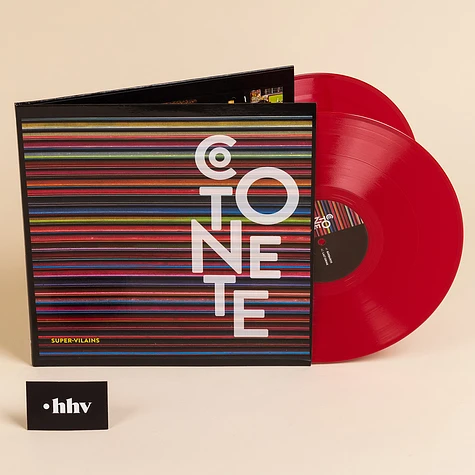 Cotonete - Super-Vilains HHV Exclusive Red Vinyl Edition