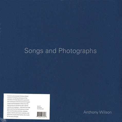 Anthony Wilson - Songs & Photographs