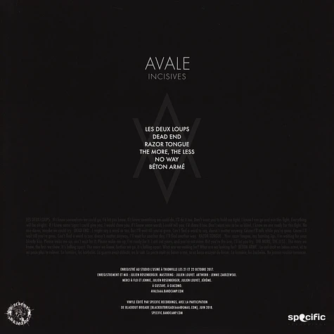 Avale - Incisives