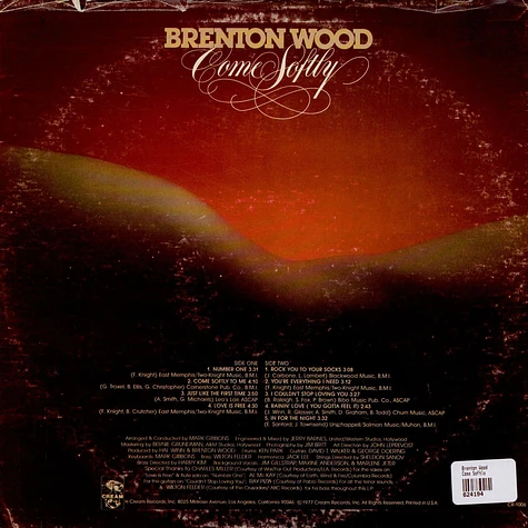 Brenton Wood - Come Softly