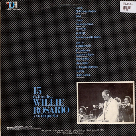 Willie Rosario - 15 Exitos De Willie Rosario