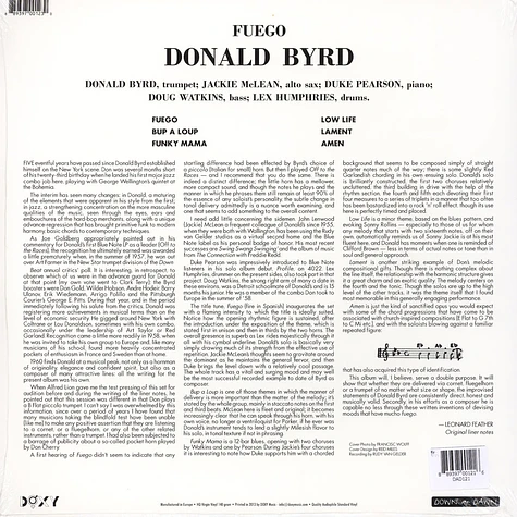 Donald Byrd - Fuego