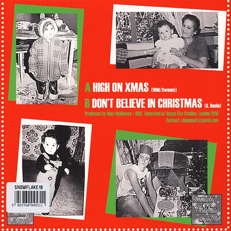 Oh! Gunquit - High On Xmas / Don't Believe In Christmas