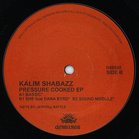 Kalim Shabazz - Pressure Cooked EP