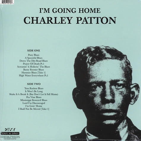 Charley Patton - I'm Going Home