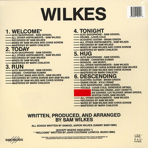 Sam Wilkes - Wilkes