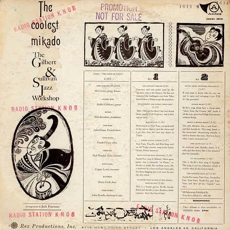The Gilbert & Sullivan Jazz Workshop - The Coolest Mikado