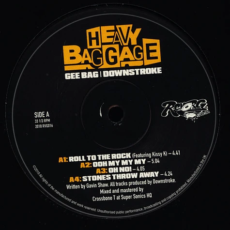 Gee Bag & Downstroke - Heavy Baggage